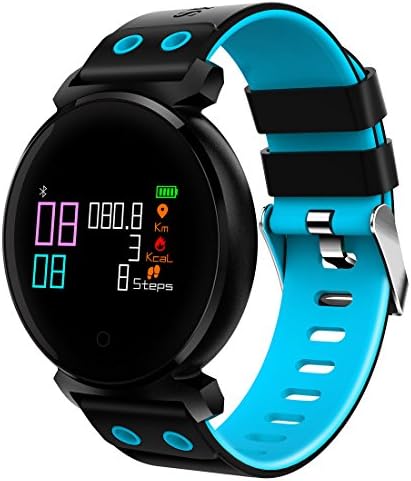 Fitness Tracker, Swimming Watch with SpO2 / Heart Rate/Sleep/Blood Pressure Monitor for Teenager and Adult, Blue