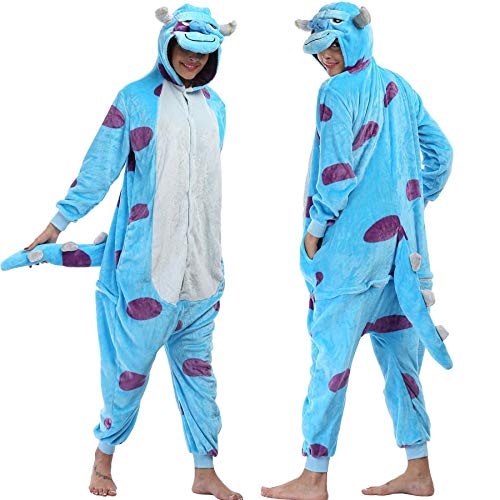 Pijama Sullivan Sully Monstros SA Kigurumi Fantasia Macacão… (P 36-38)