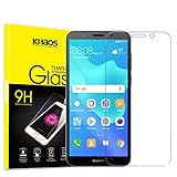 for Huawei Y5 2018 Screen Protector,KHAOS Tempered Glass Screen Protector for Huawei Y5 Prime 2018 DRA-L22 Ultra-Clear Anti-Bubble Ant-Scratch