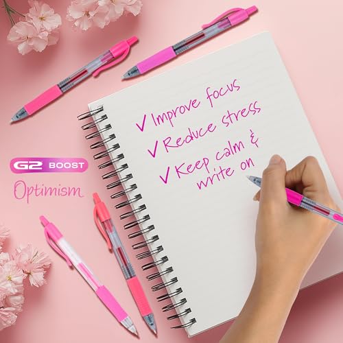 Bolígrafos Gel Roller Premium Pilot G2 Boost 8-Pack miniatura 2
