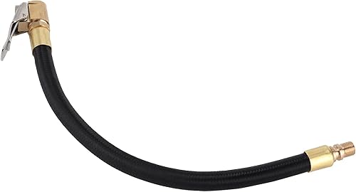 Miniatura 8 de Fydun - Manguera de inflado de neumáticos para automóvil, manguera de inflador de neumáticos de 300 PSI, tubo de extensión, bomba de neumáticos,