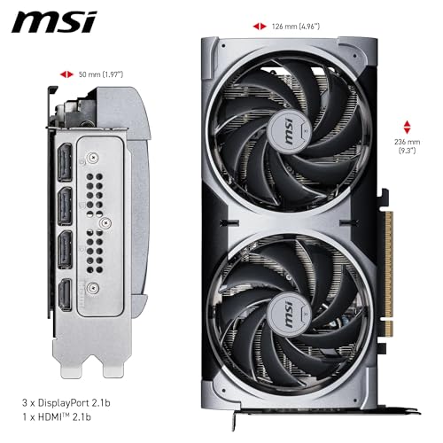 Image of MSI GeForce RTX 5070 12G Ventus 2X OC