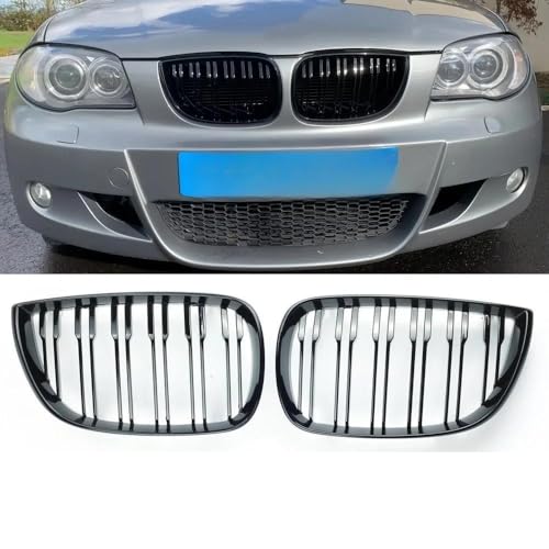 Grilles de radiateur BMW E81 E87 finition premium pour modèle pré-lifting