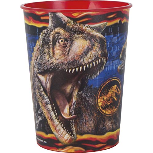 Unique Jurassic World Plastic Party Cup, 16 Oz., Multicolor (59127)