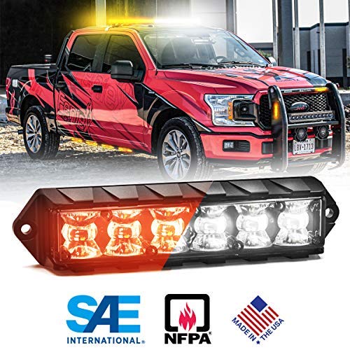 Feniex Fusion Surface Mount Dual Color LED(Red/White, 180)