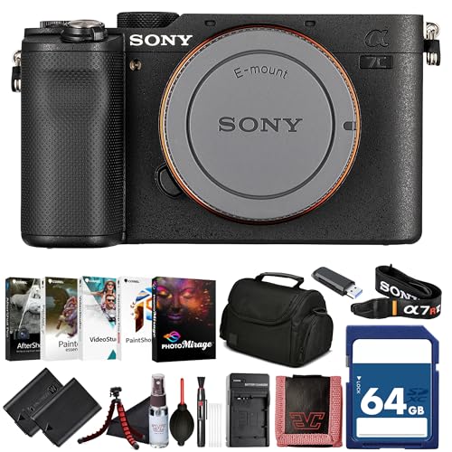 Sony &alpha;7C Full-Frame Mirrorless Camera Body (ILCE-7C/B)