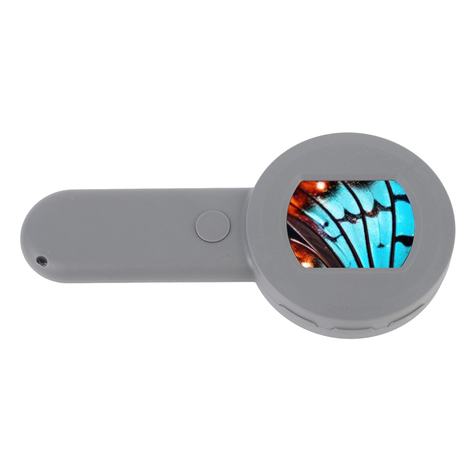 Generic Lente D'ingrandimento per Monete Portatile Illuminata 100X per Gioiellieri con Lente D'ingrandimento per Tricomi con Schermo LCD da 2" per Adulti Microscopio Digitale Portatile per Hobbisti