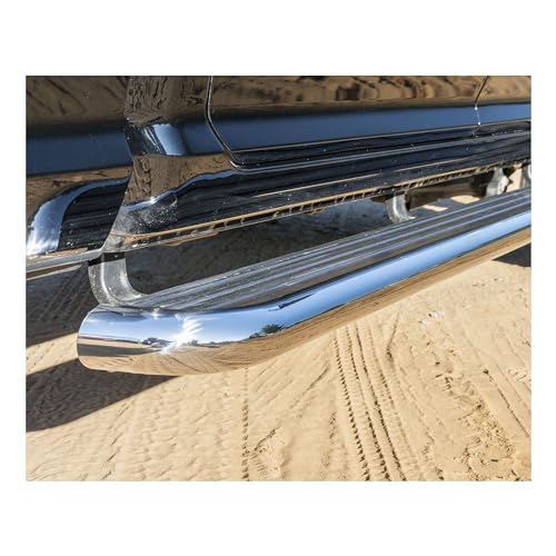 Estribo Luverne MegaStep 98 pulgadas aluminio inoxidable miniatura 4