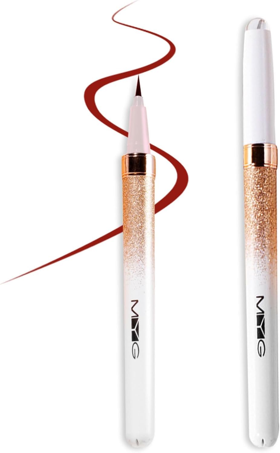 Bihada Ultra Fine Liquid Eyeliner Waterproof M03 Rose Brown Japan