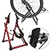 Wosune Aluminium Alloy Bike Wheel Truing Support, Bicycle Wheel Truing Stand, for Home and Group Mechanics Game Mountain Bike Road Bike Folding Bike
