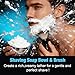 Shaving Kit for Men,Natural Cologne Shaving Cream,Balm,Shaving Soap Bowl,Razor,Tumbler Cup,Mens Grooming & Care Kit Christmas Gifts for Men Dad Him Boyfriend Stocking Stuffers Secret Santa Gift Set