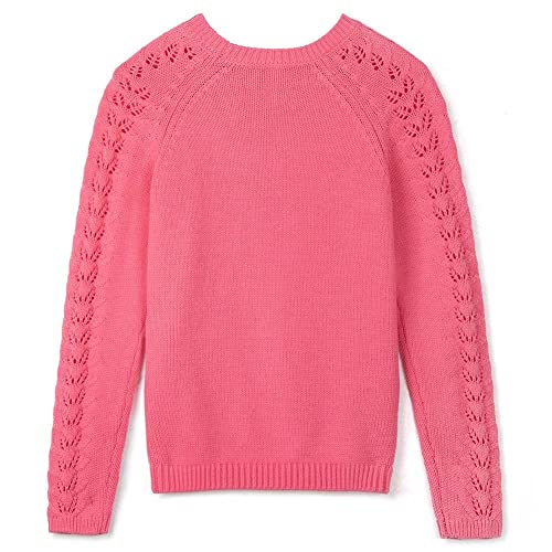 Image of Kid Nation Girls Sweaters for Teen Girls Toddler Girl Cute Knit Crewneck Pullover
