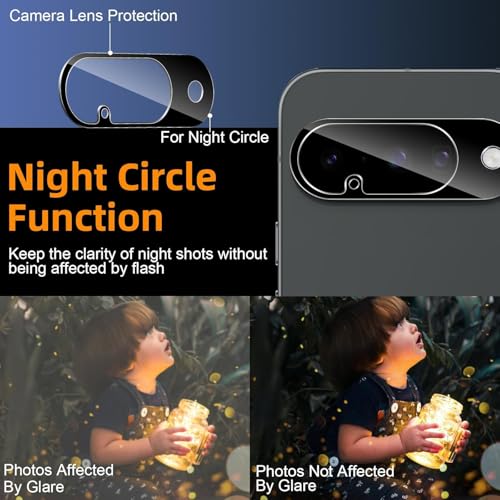 Image of Xmon Back Camera Lens Protector for Google Pixel 10 (1 Pack) Premium Camera Glass Protector Guard, Anti-Scratch, Ultra-Clear, Easy Installation