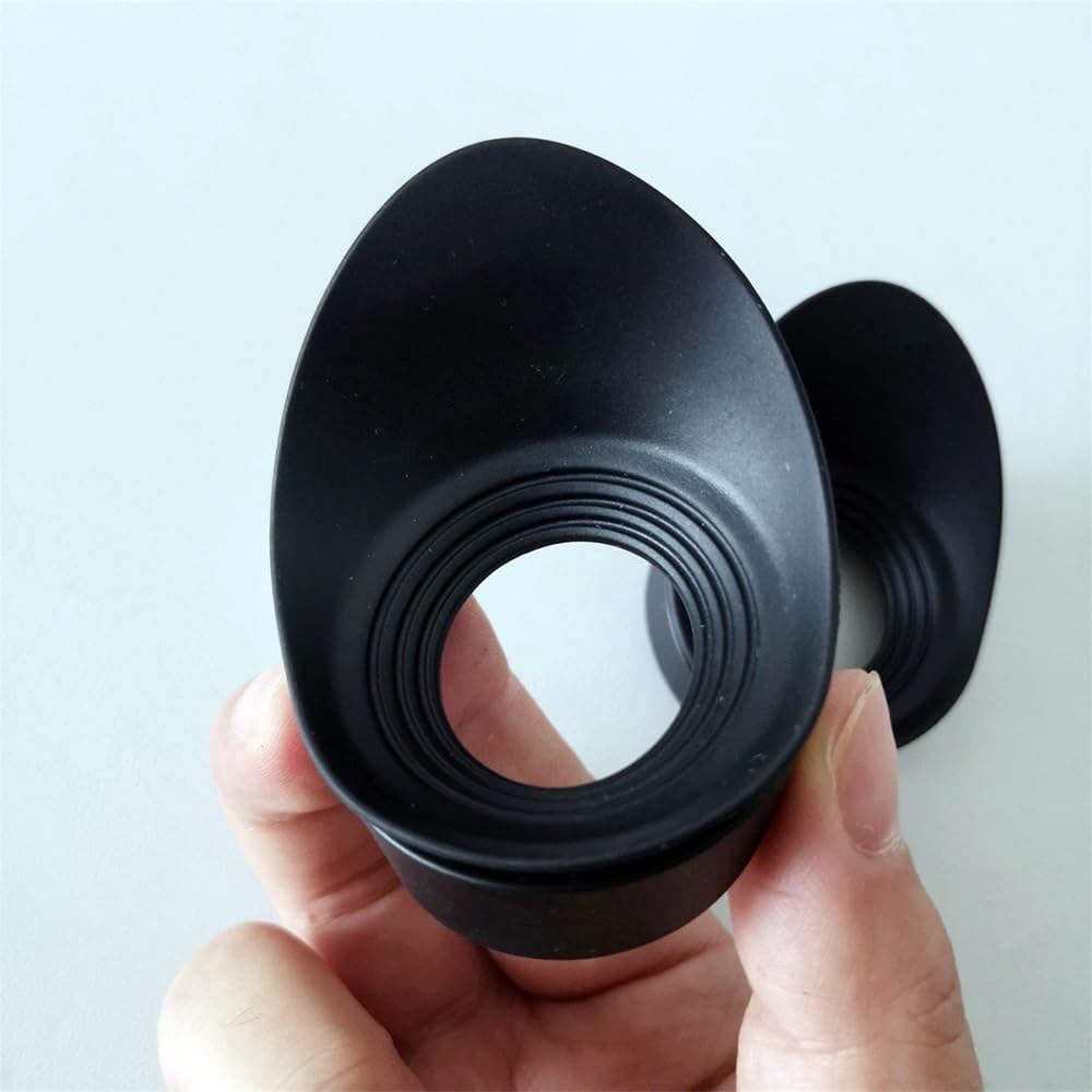 Accessori per microscopi 2 Pezzi paraocchi in Gomma 42-48mm oculare telescopio paraocchi in Gomma paraocchi paraocchi for binocolo 10x42 8x50 Durata e Prestazioni affidabili