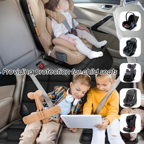 Image of Gigmeta Child Seat Pad, Premium Non-Slip Water-Repellent Car Seat Protector, Back Seat Protector for Baby Seat, Child Seat & Pets, ISOfix Suitable Seat Protector for All Child Seats