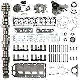 5.7 Hemi MDS Overhaul Rebuild Kit with Camshaft & Valve Lifters & Water/Oil Pump Kit Fit for Dodge Durango Ram 1500 Classic Chrysler Aspen 5.7L 2009-2019 Replace#53022263AF 53021726AC