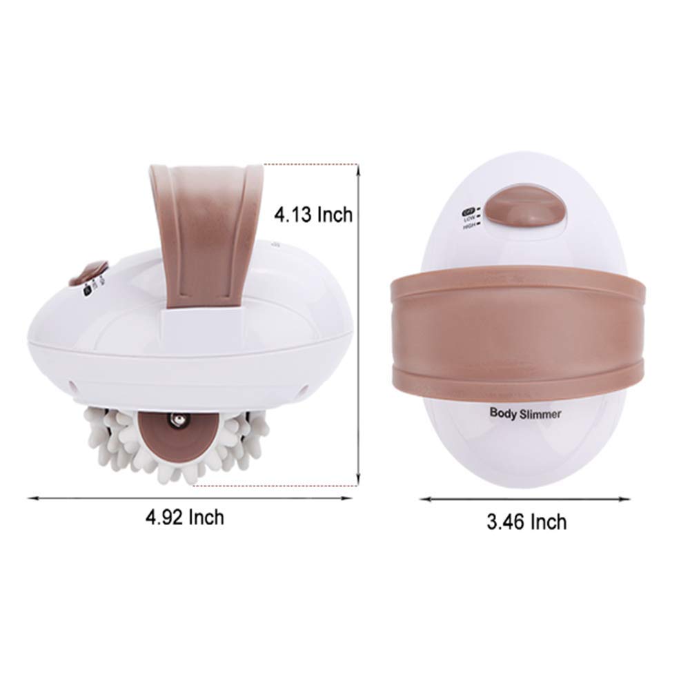 Masajeador adelgazante eléctrico de cuerpo completo 3D, rodillo anticelulítico, dispositivo de masaje adelgazante, máquina de spa, herramienta de cuidado de la salud de estiramiento facial