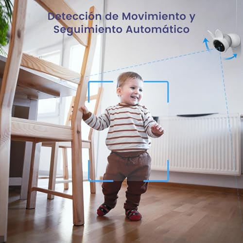 ARENTI Split-Screen Video Baby Monitor, Audio Monitor with Two 2K UHD WiFi Cameras,5" Color 720P Display,Night Vision,Cry Detection,Motion Detection,Temp&Humidity Sensor,Two Way Talk,App Control