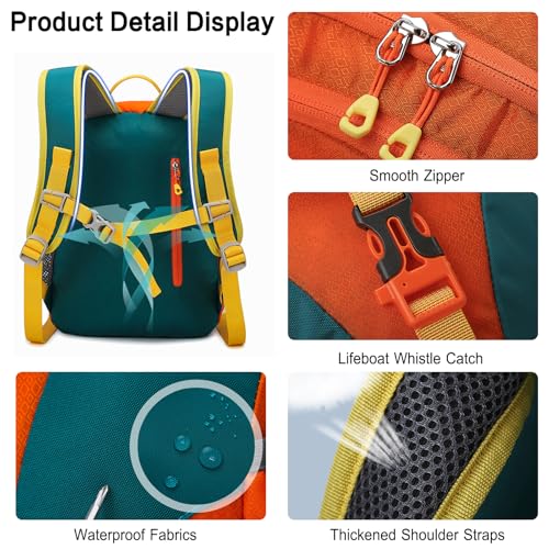 Mochila de senderismo impermeable ligera 15L miniatura 4