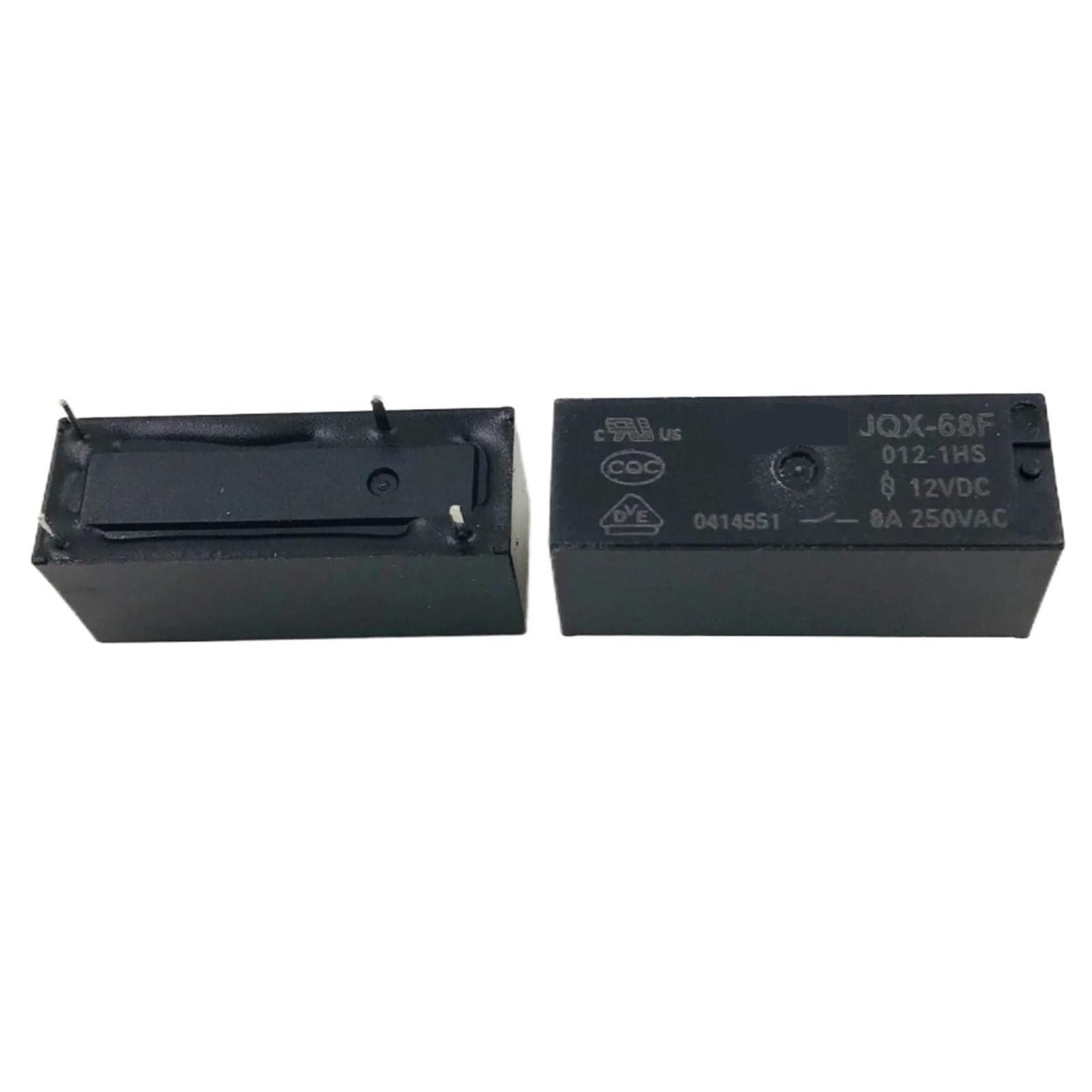 Relais Hongfa JQX-68F-012-HS contact normalement ouvert 8A haute performance