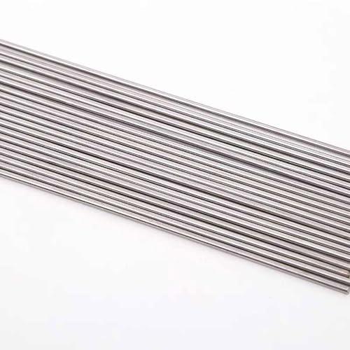 COYOUCO 10 Pcs 304 Stainless Steel Round Rod, 2.8-5Mm Dia 500Mm Length Metal Solid Shaft Rods for Industry and DIY Craft,3mm