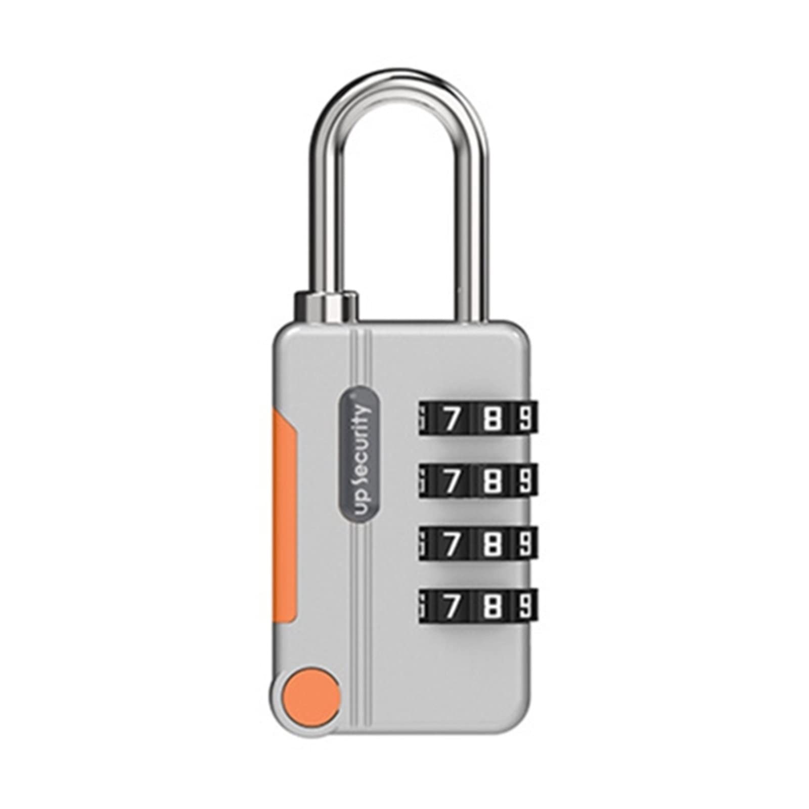 Cadenas à Combinaison，Cadenas pour mallettes Cadenas à Code, Cadenas à Combinaison à 4 Chiffres, Cadenas de sécurité en Alliage d'aluminium, Verrouillage par Mot de Passe(Gray,Gray)
