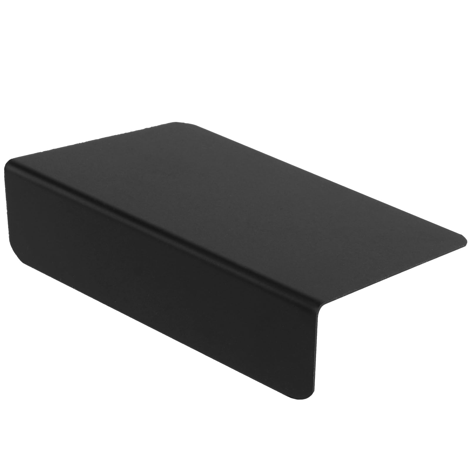 MUKLEI 40 mini cartelli in plastica per alimenti, buffet, feste, buffet, piccole tavole nere da tavolo con supporti per cartellini prezzi, matrimoni, feste, 10 x 7,6 cm