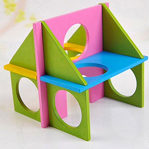 Casa criceto legno casetta gioco divertimento