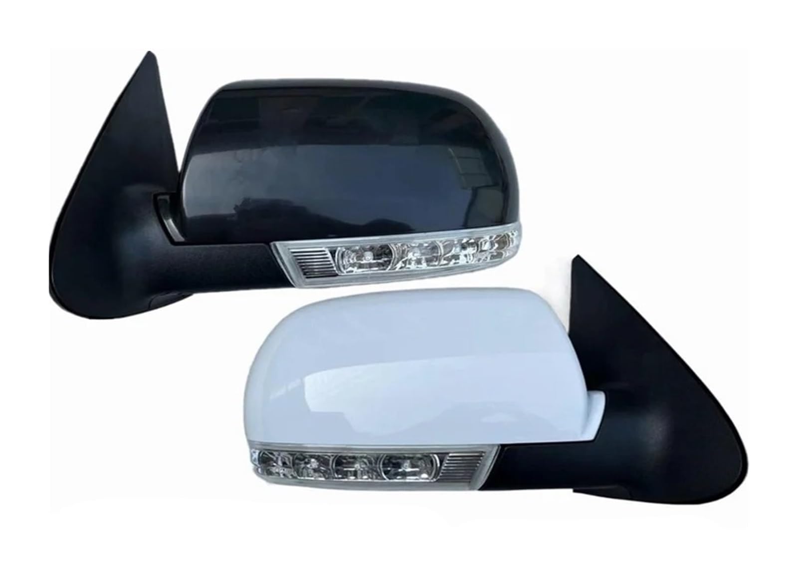 Specchietto Retrovisore Per Hyundai Per Santa Fe 2.4L .7L 2007 2008 2009 2010 2011 2012 8PINS Con Lampada Accessori Pieghevole Specchietto Retrovisore Laterale(White right)