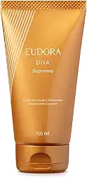 Eudora Diva Suprema Loção Iluminadora Hidratante Desodorante Colônia Corporal 150ml