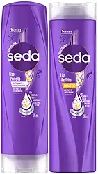 Kit Shampoo 325ml + Condicionador Seda Liso Perfeito 325ml