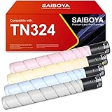 Hohe Ergiebigkeit: tn324 Toner Schwarz 27.000 & 25.000 Seiten bei 5% Deckung. (Letter/A4).