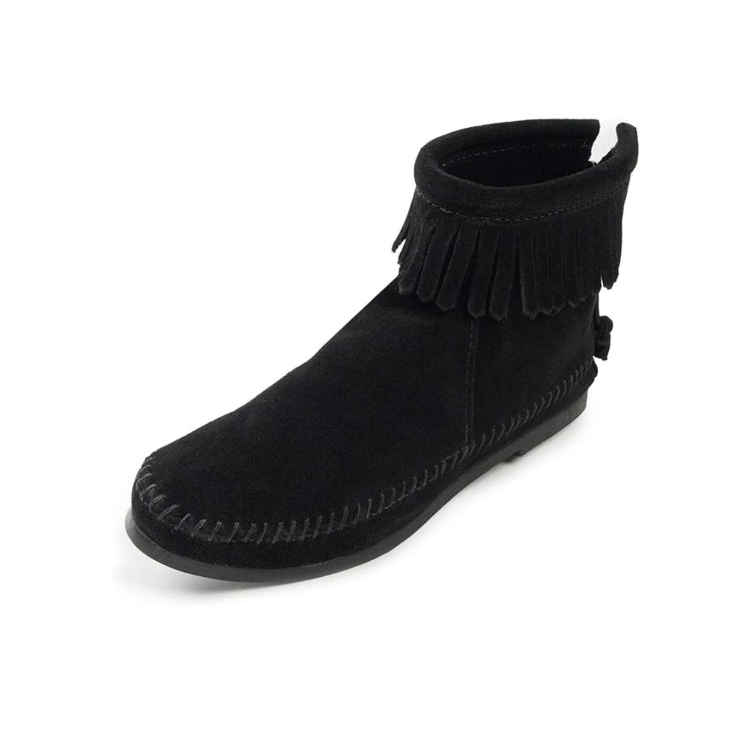 Minnetonka Womens Back-Zipper Bootie