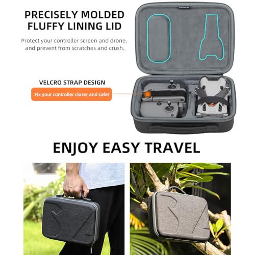 Bolsa de hombro para Mini 4 Pro y accesorios de dron con transporte impermeable 6