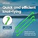 OFXDD Loop Tyer - Hook Loop Tyer for Fishing - Plastic Fishing Line Knot Tying Tool, Green, 3 Pcs