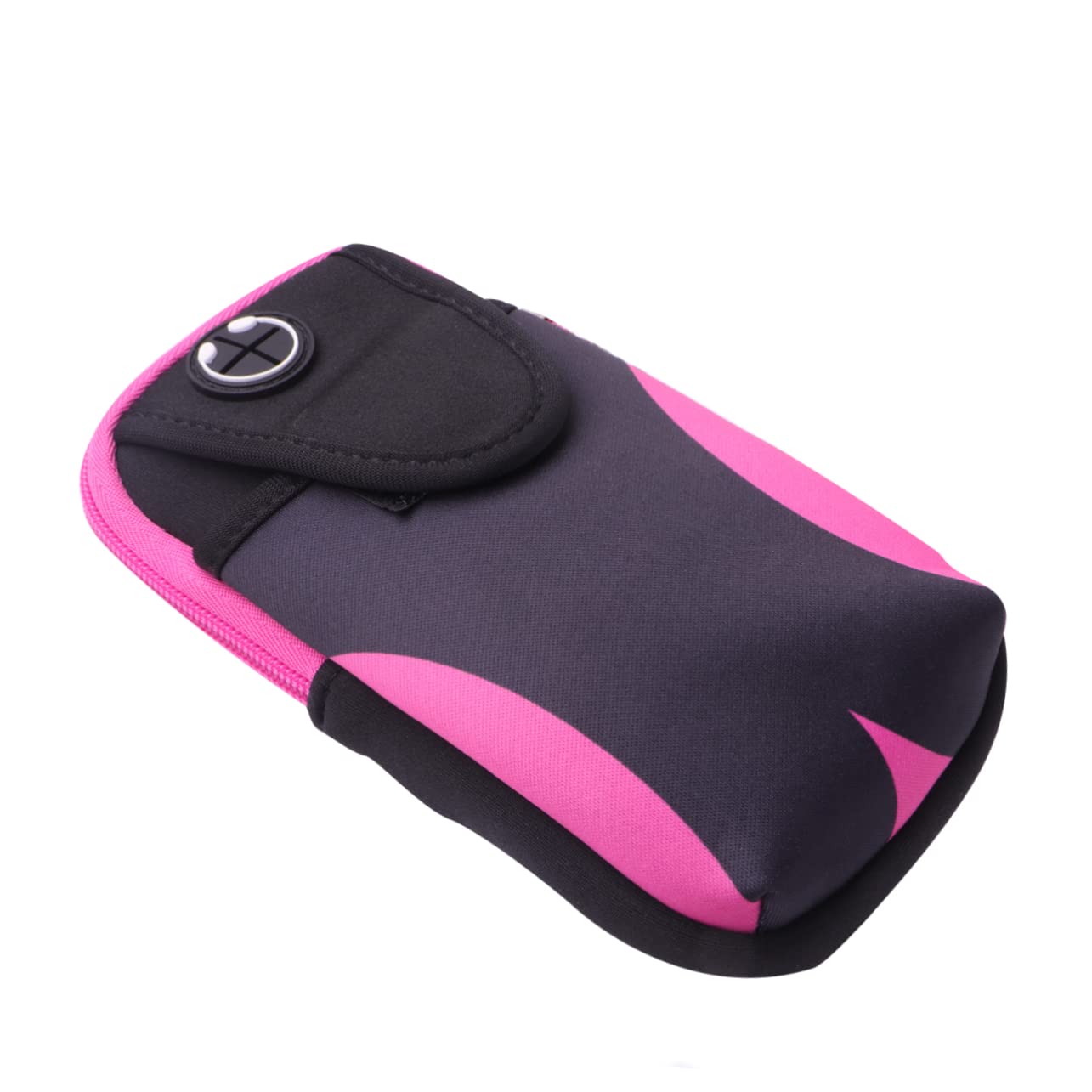 Housoutil Fitness Cell Phone Bag Arm Bag Gym Phone Holder Armband Arm Key Holder Arm Pouch Fitness Phone Bag Arm Phone Bag Gym Phone Pouch Fitness Cell Phone Pockets Arm Pouch for Phone Pink