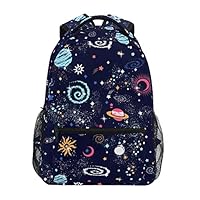 Children's Backpack, Schoolbag Space Galaxy Large Capacity Students Bookbag Rucksack Knapsack for Boys Girls Adults Teen