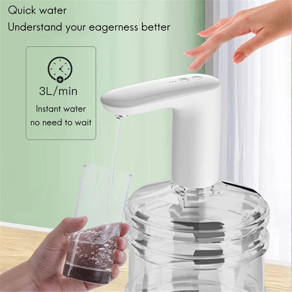 Automatic Electric Water Dispenser Household Gallon Drinking Bottle Switch Smart Pump(OneColor)
