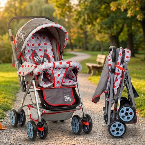Mee Mee Little Explorer Baby Stroller/Pram for 0–3 Years | Foldab...