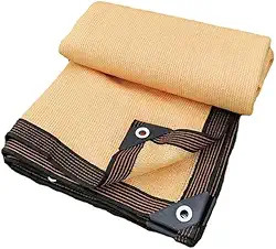 Tela Sombreamento Toldo Sombrite Garagem Proteção,Adequado Para Exterior (marrom claro, 4M*5M)