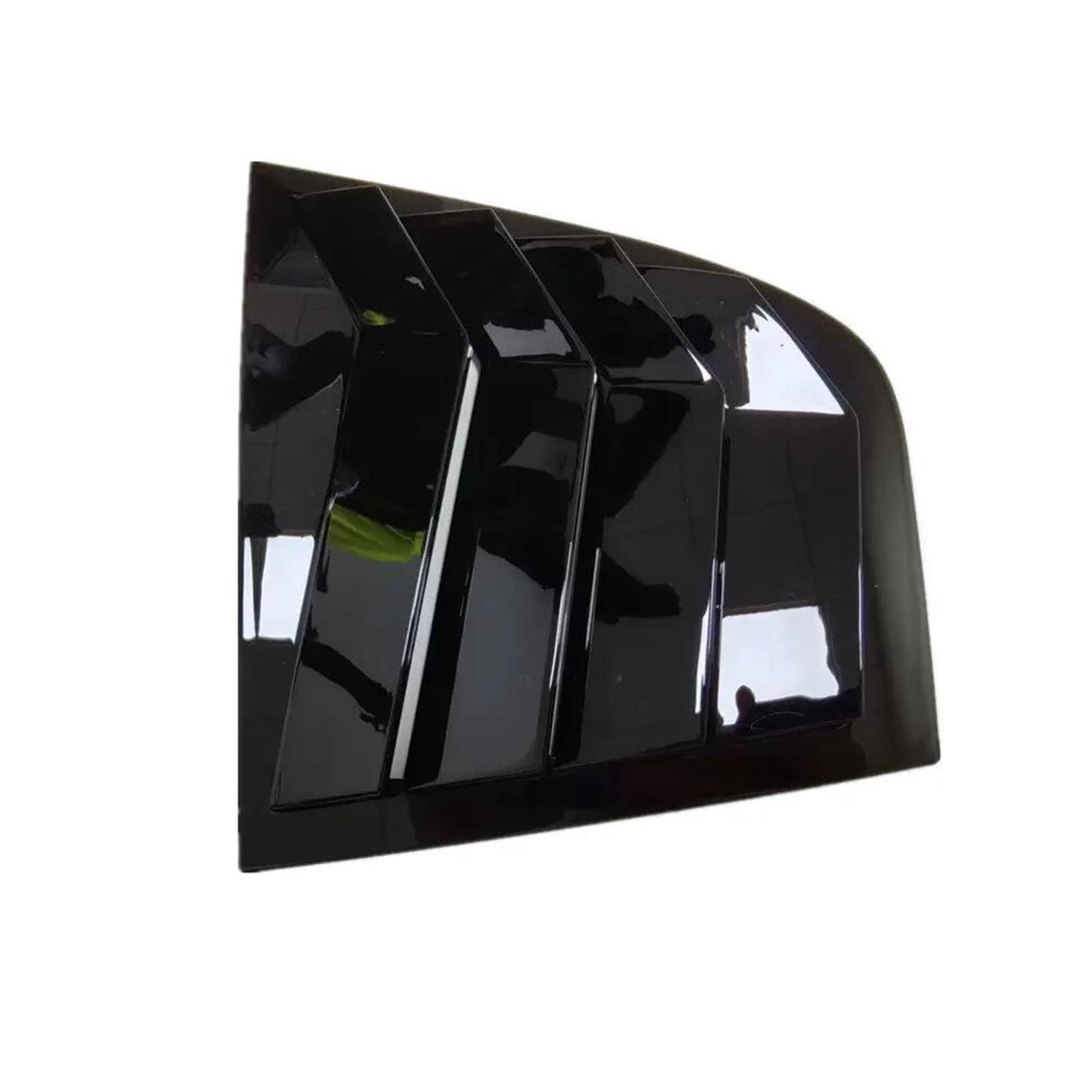 Spoiler Lunotto Posteriore Per Kia Per Stinger 2018-2023 Auto Posteriore Feritoia Finestra Laterale Della Copertura Dell'otturatore Trim Adesivo Vent Scoop ABS Canard Laterale Lunotto(Gloss Black)
