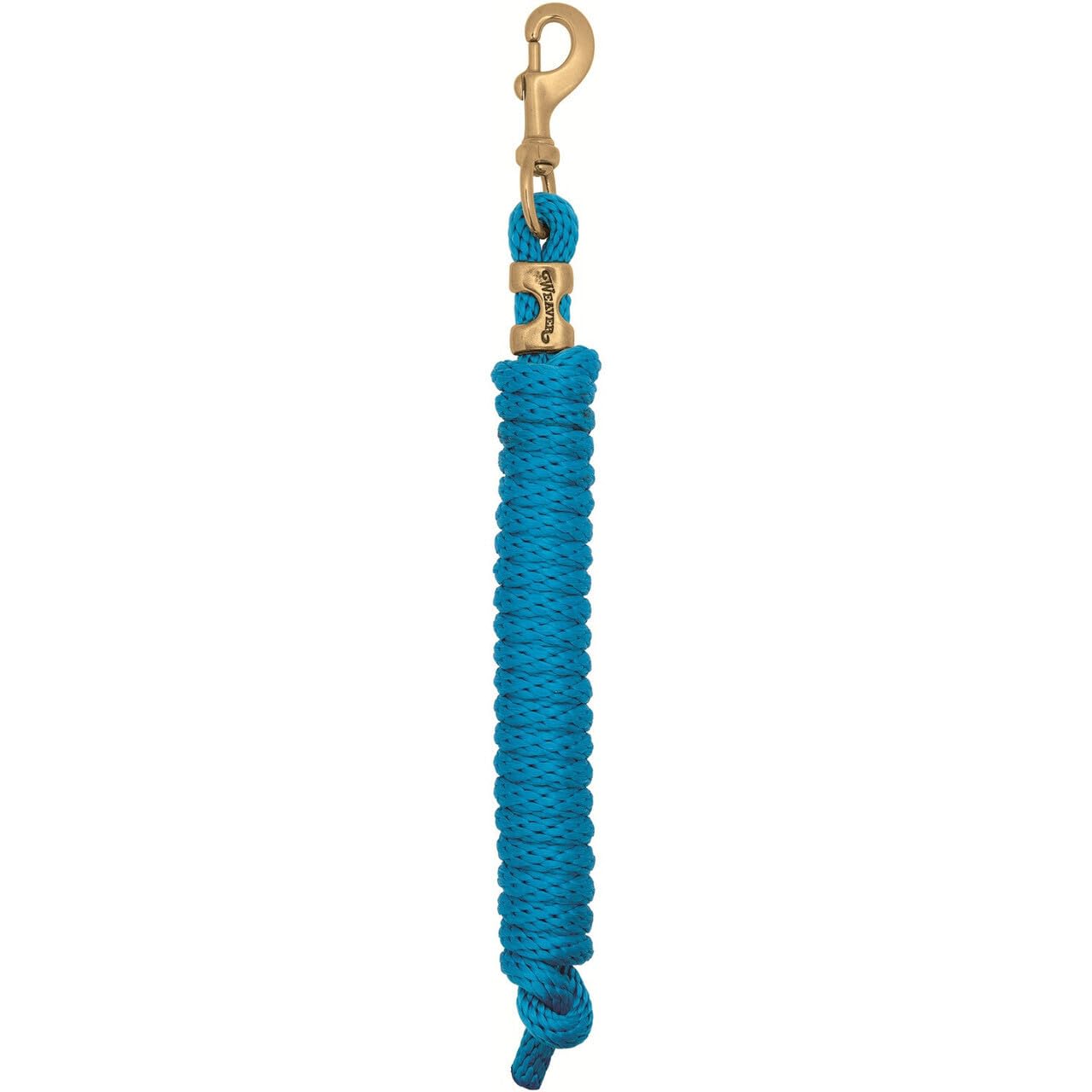 Weaver Leather Poly Lead Rope, Hurricane Blue, 5/8 x 10'