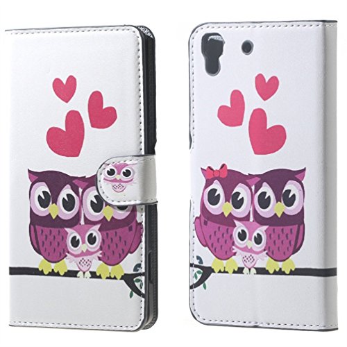 DETUOSI Custodia Huawei Y6+ Pelle,Protettiva