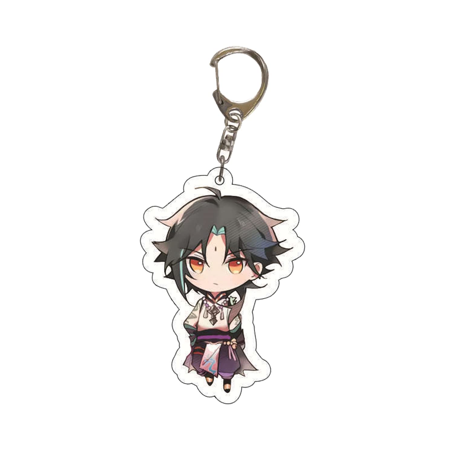 Acrylic Keychain Cute Anime Character Keychain Gift(Genshin Impact)