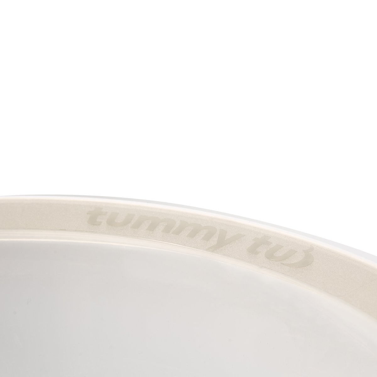 tummy tub das Original - Badeeimer kippsicher, rutschfest und schadstofffrei, transparent, für Kleinkinder