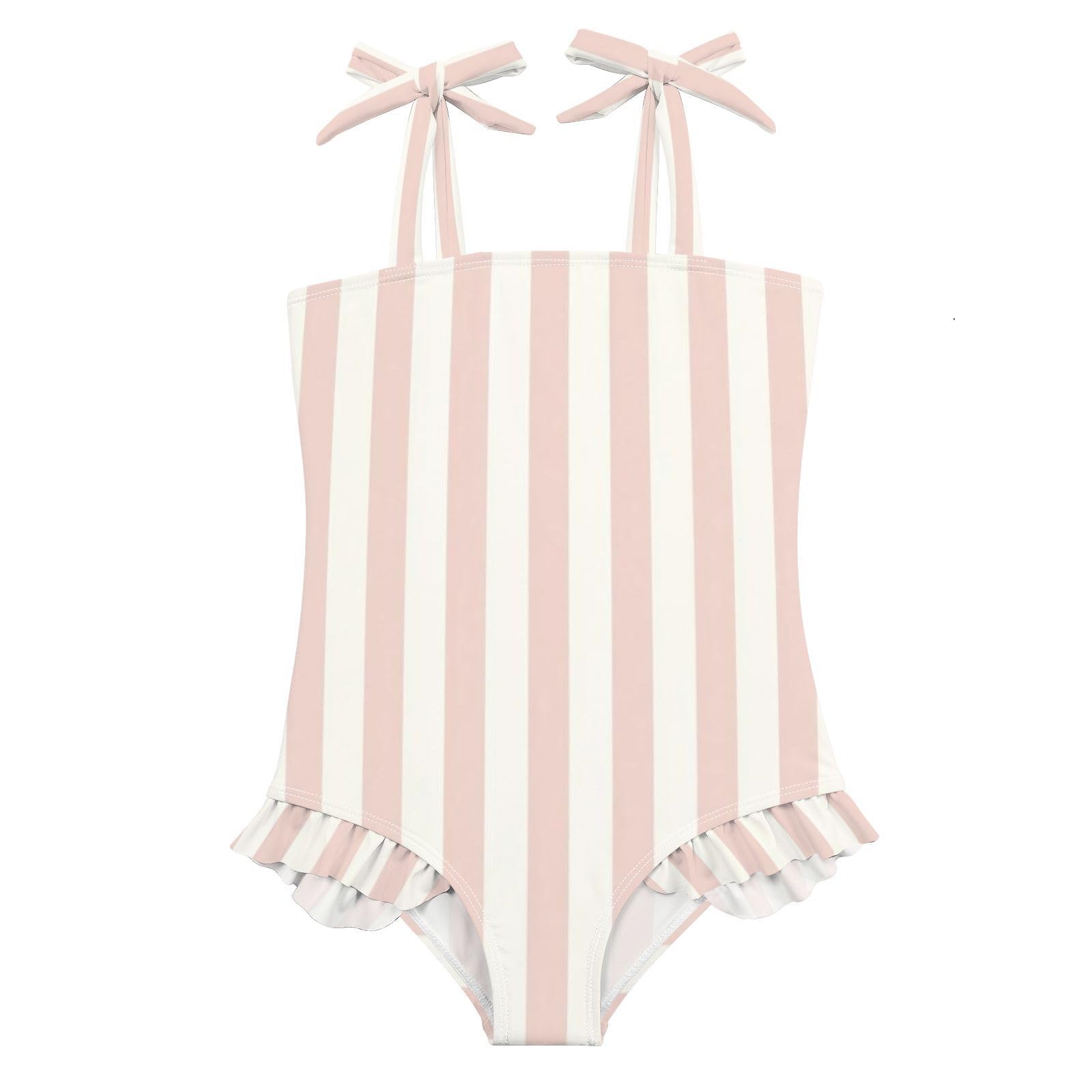 FRODOTGV Costume da bagno intero per ragazze, ad asciugatura rapida, protezione contro le eruzioni cutanee estive, da spiaggia, per bambine