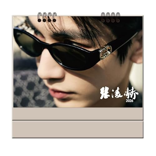 張凌赫 グッズ カレンダー ジャン・リンホー 2026 卓上【非公式】2026年度カレンダー アルバム 周辺デスクトップ写真集 新年のプレゼント お正月 プレゼント 贈り物 [並行輸入品]のサムネイル