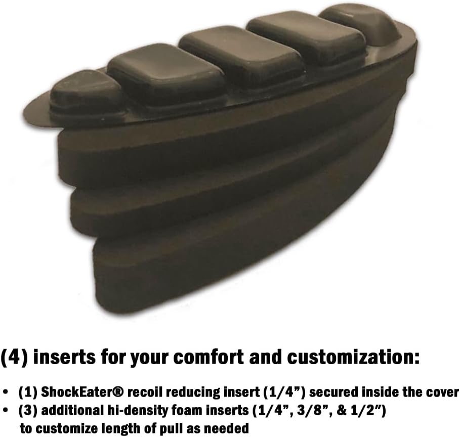 Leather Slip-On Recoil Pad Kit, Adjustable, Made in USA