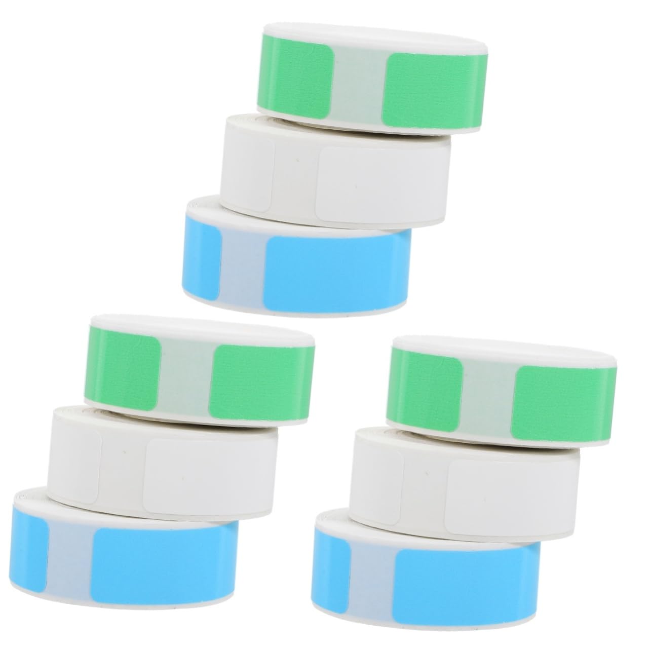 Housoutil 3 Set Etichette Adesive Termiche Autoadesive Per Stampa Per Organizzazione E Etichettatura Casa E Facili Applicare E Rimuovere 3 * 3