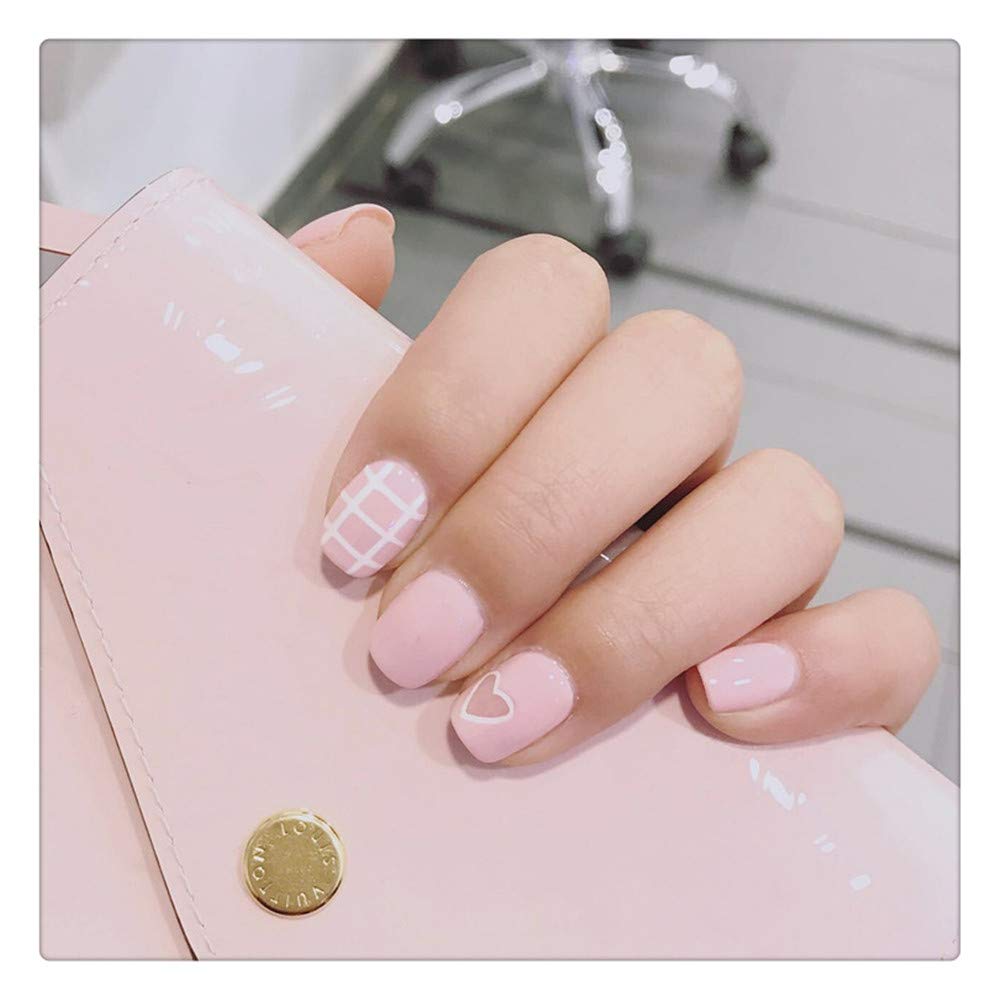 Uñas Postizas Manicura Parche De Uñas Terminado Personalidad Linda Ropa Corta De Uñas Postizas Armadura De Uñas